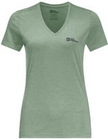 Jack Wolfskin Damen Crosstrail T-Shirt - M - eucalyptus