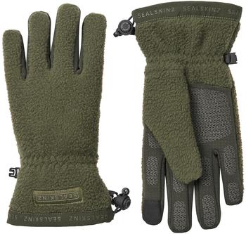 SealSkinz Hoveton Wasserdichter Handschuh Sherpa-Fleece olivgrün