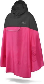 Normani Regenponcho wasserdicht Cherrapunji schwarz pink