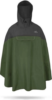 Normani Regenponcho Cherrapunji schwarz oliv