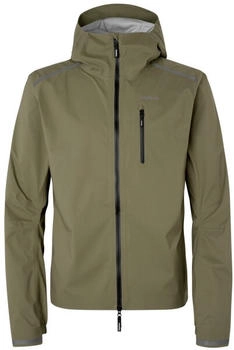 GripGrab EXPLR Wasserdichte Leichte Regenjacke olive