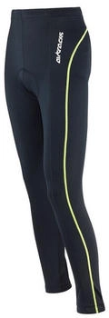 Airtracks Fahrradhose lang schwarz neon schwarz