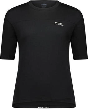 Mons Royale Diversion Merino Bike Jersey Kurzarm schwarz