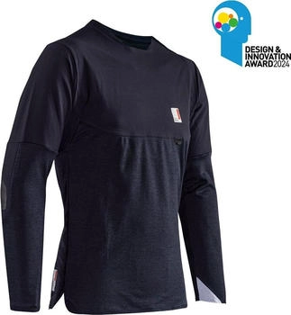 Leatt MTB All Mountain Jersey schwarz