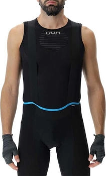 UYN Fahrrad-Muskelshirt schwarz grau