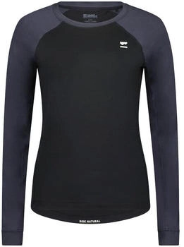 Mons Royale Tarn Long Sleeve Damen schwarz