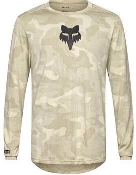 Fox Racing Ranger Tru Dri L S Jersey Radtrikot beige cream