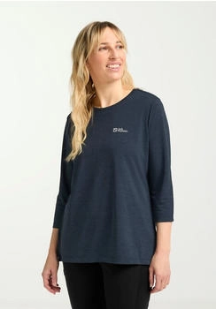 Jack Wolfskin Crosstrail T-Shirt blau midnight sky
