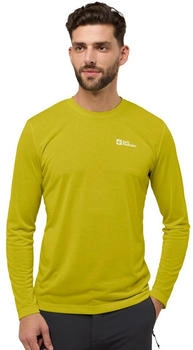 Jack Wolfskin Vonnan LS T-Shirt Herren gelb chartreuse