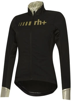 RH+ Fahrradjacke Logo Alpha Padded schwarz gold