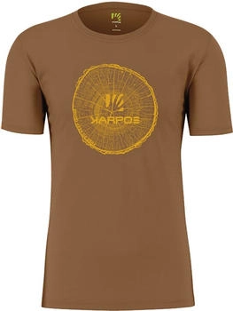 KARPOS Anemone Evo Kurzarm-T-Shirt braun M