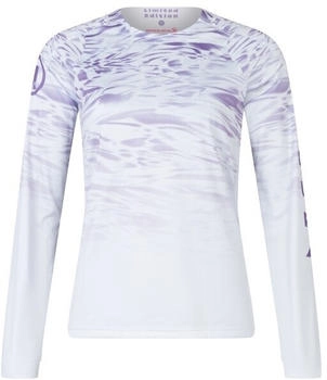 Endura Marble LTD Printed L S Tee weiß meliert