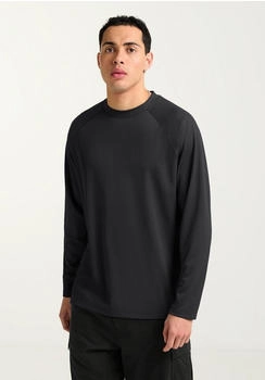 Jack Wolfskin Daily Ease LS Langarm Funktionsshirt schwarz black