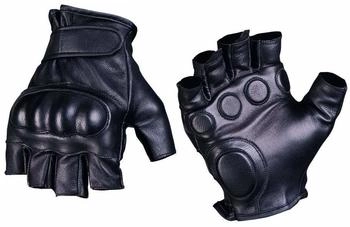 Mil Tec Tactical Fingerlinge Leder schwarz