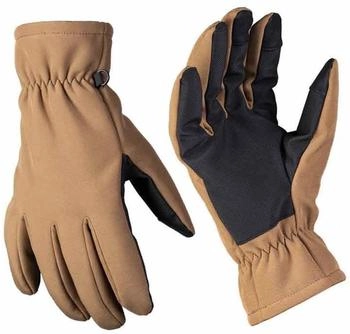Mil Tec Softshell Handschuhe Thinsulate dark coyote