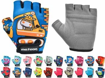 Meteor Kinder Fahrradhandschuhe Bike Gel BMX Handschuh m9040
