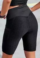 Vivance active Radlerhose mit Wabendesgin und zwei Taschen
