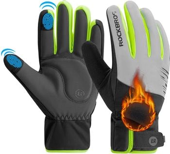 Rockbros Fahrradhandschuhe Winterhandschuhe Touchscreen