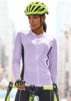 Vivance Dreams Funktionsshirt Fahrradshirt reflektierende Details lila