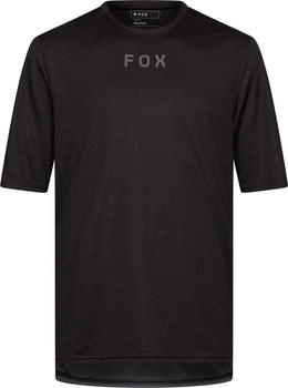 Fox Racing Ranger Wordmark Trikot schwarz