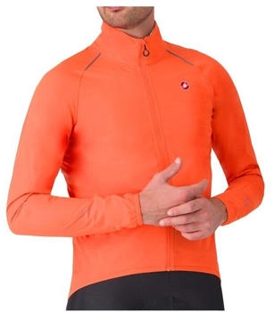 Castelli Emergency Rain Jacket brillantorange
