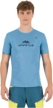 KARPOS Loma Evo Print T-Shirt blau