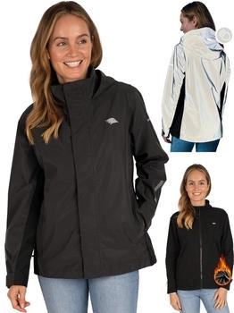 Valkental 3-in-1-Funktionsjacke Damen black