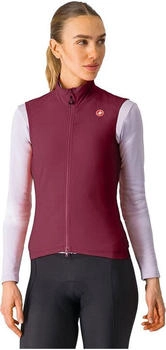 Castelli espresso vest bordeaux dunkel