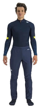Sportful squadra pant short zip galaxy blau schwarz 456
