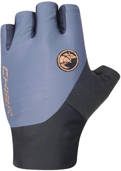 Chiba BIOXCELL ECO PRO Kurzfinger Fahrradhandschuhe dark grey
