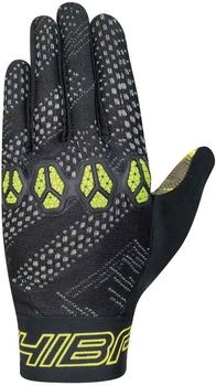 Chiba Trinity Fahrrad Handschuhe lang schwarz gelb