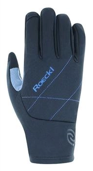 Roeckl Riegsee Winterhandschuhe lang schwarz blau