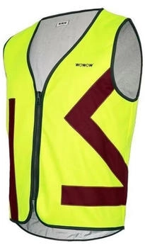 Wowow urban citizen jacket reflex wende-weste yellow reflex