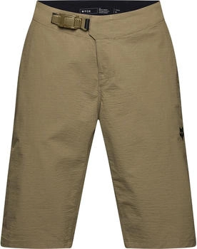 Fox Ranger Short Liner Damen-Velohose beige schwarz