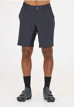 Endurance Benal 2-in-1 Cycling MTB Shorts grau blau
