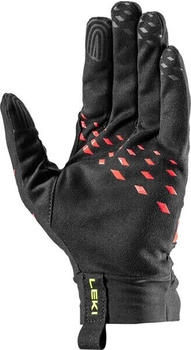 Leki Ultra Trail Storm Handschuhe (653706301) schwarz-rot-gelb – Leki Ultra Trail Storm Handschuhe (653706301) schwarz-rot-gelb für kontrollierten Grip bei Outdoor-Aktivitäten