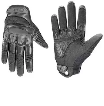 Kinetixx X-Ra Halbfinger-Handschuhe Abriebfest Reißfest (W+R-7100-270) schwarz
