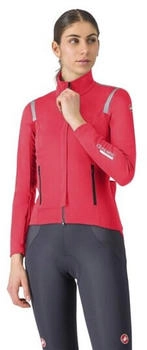 Castelli Perfetto RoS Langarm Jacke Damen hibiscus/black reflex