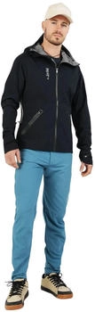 dirtlej Weathershield Wasserdichte Fahrradjacke schwarz/black