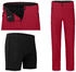 Bergson PORVOO Radhose mit gepolsterter Innenhose chili pepper
