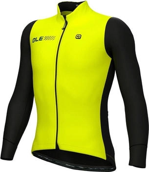 Alé Cycling Solid Fondo 2.0 Jacke neongelb/schwarz