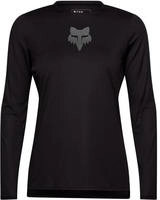 Fox Girls MTB Jersey Langarm Ranger XL Fox Head - Schwarz