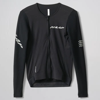 maap Emerge LS Jersey Radtrikot schwarz