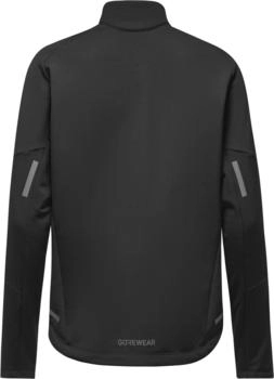 Gore Fernflow Fahrradjacke (101199) schwarz – Gore Fernflow Fahrradjacke (101199) schwarz – thermische Windjacke für variable Bedingungen