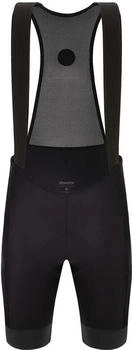Santini Gravel Tr&auml;gerhose tiefschwarz