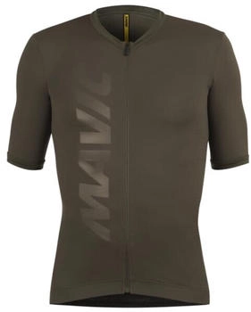 Mavic Aksium Thermo M L/S Jersey armee-grün