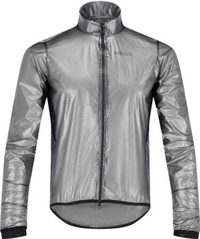 Bio-racer Rainy Jacket Fahrradjacke grau/schwarz