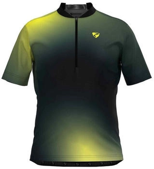 Ziener Nemic-z Shirt (12338) schwarz/bitter lemon