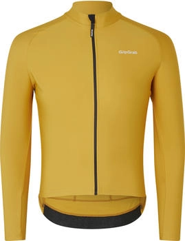 GripGrab PACR Thermo Langarmtrikot senfgelb