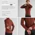 GripGrab Ride Thermal Langarmtrikot dunkelrot